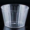 Taça de plástico Copa descartável Mini Bowl 1.8 Oz